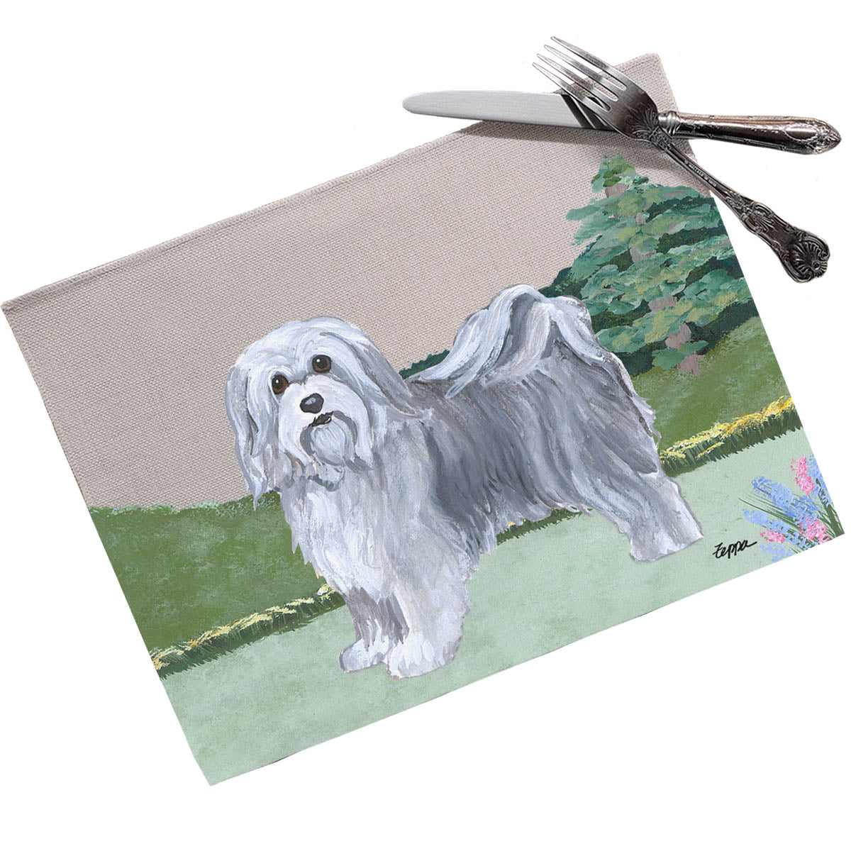 Havanese Scenic Placemats