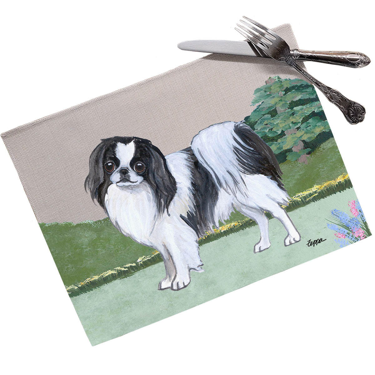 Japanese Chin Scenic Placemats