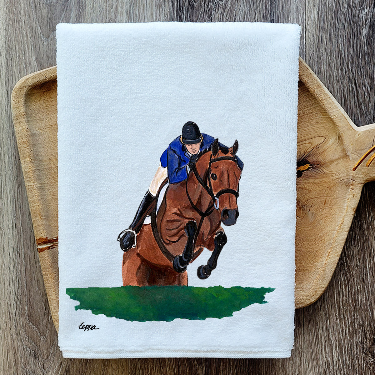 Hunter Jumper Kitchen Towel