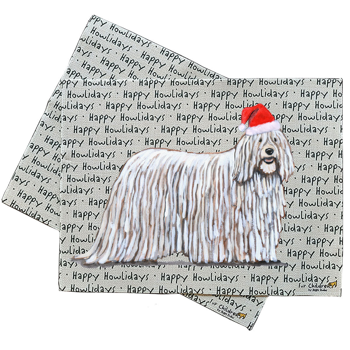 Komondor Howliday Placemats