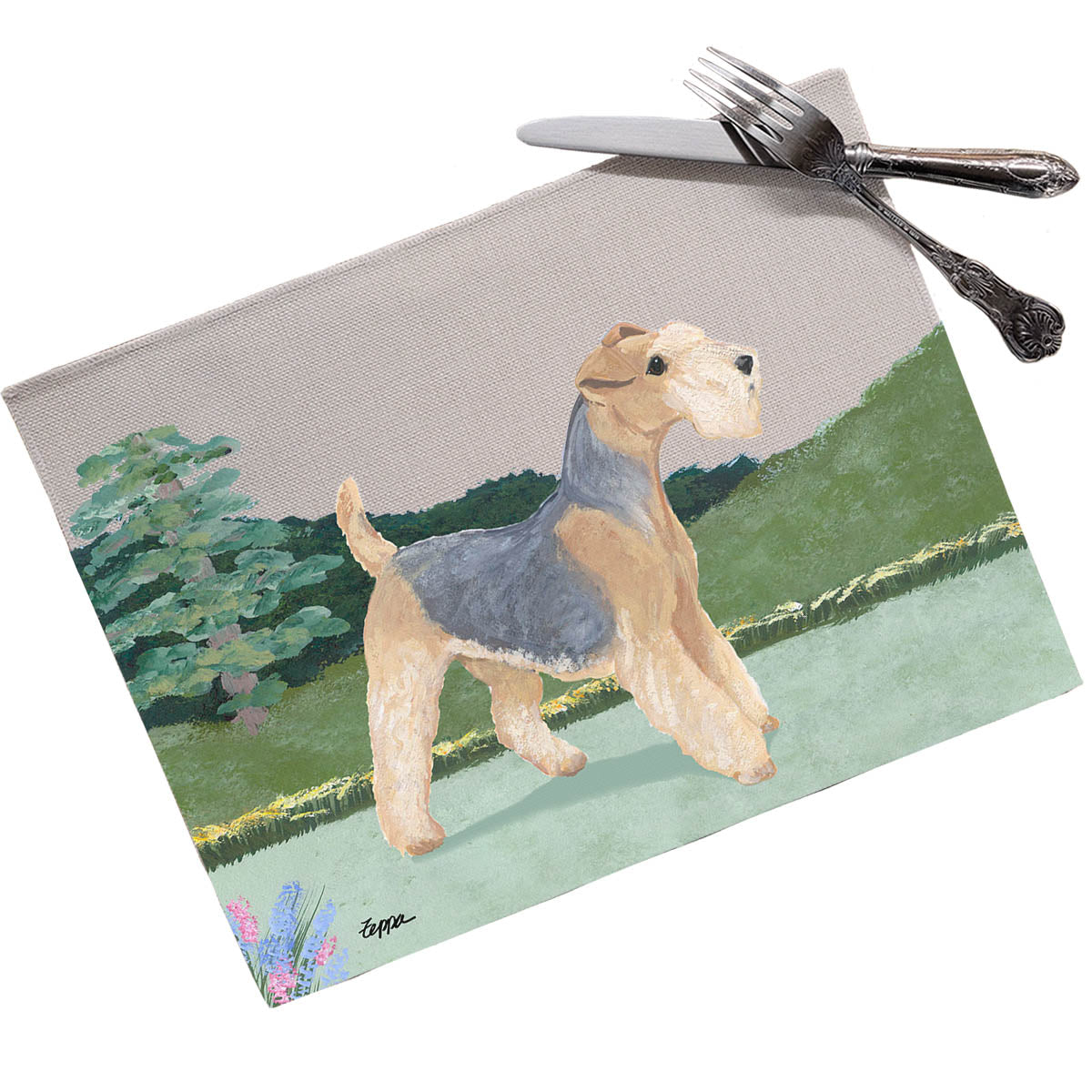 Lakeland Terrier Scenic Placemats