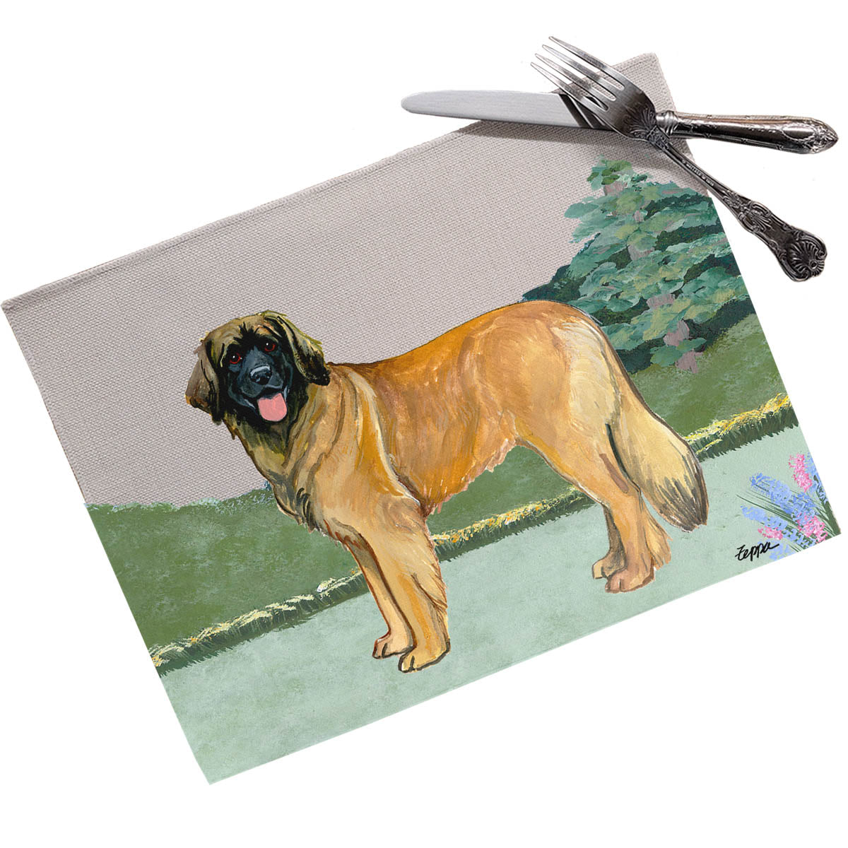 Leonberger Scenic Placemats