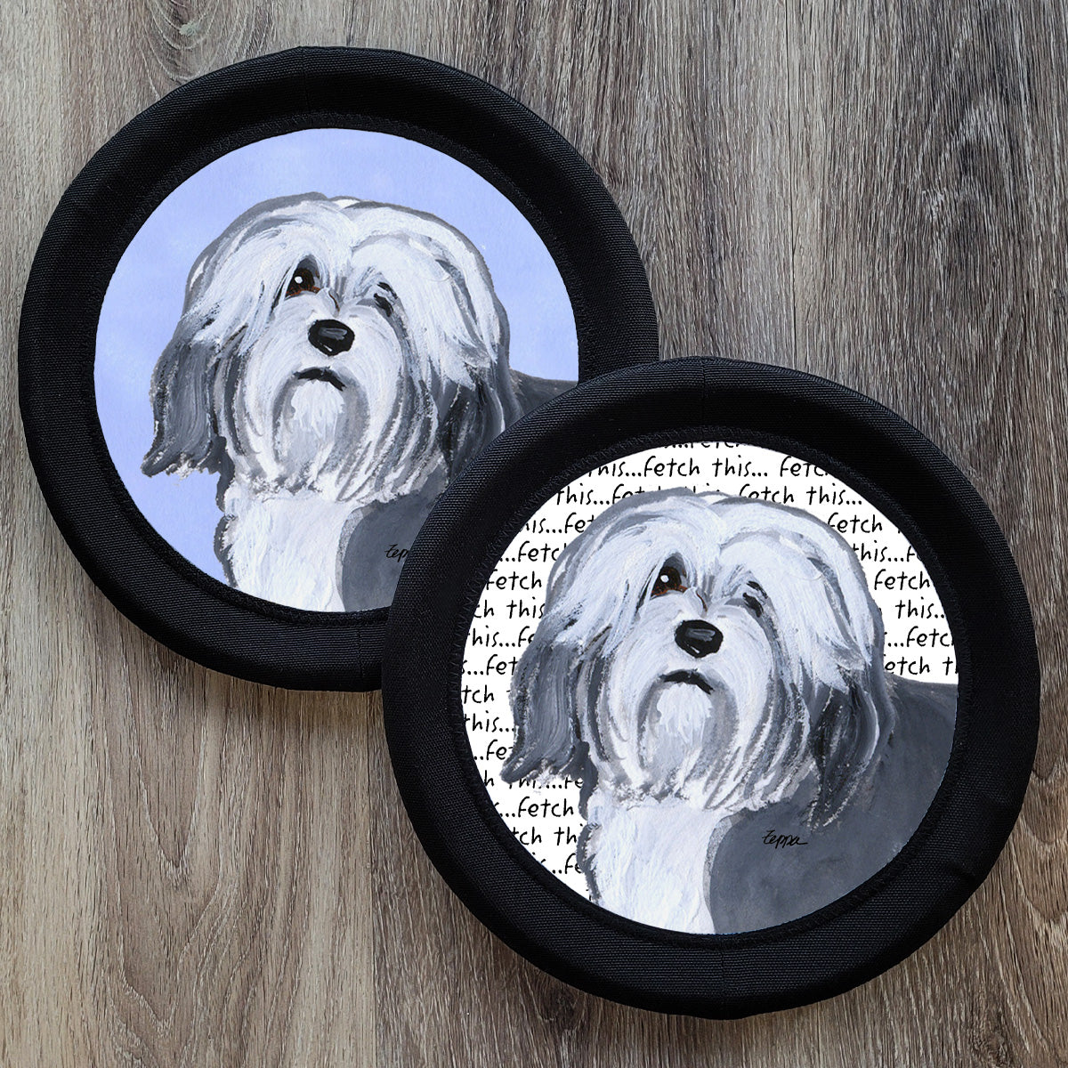 Lowchen FotoFrisby Flying Disk Dog Toy