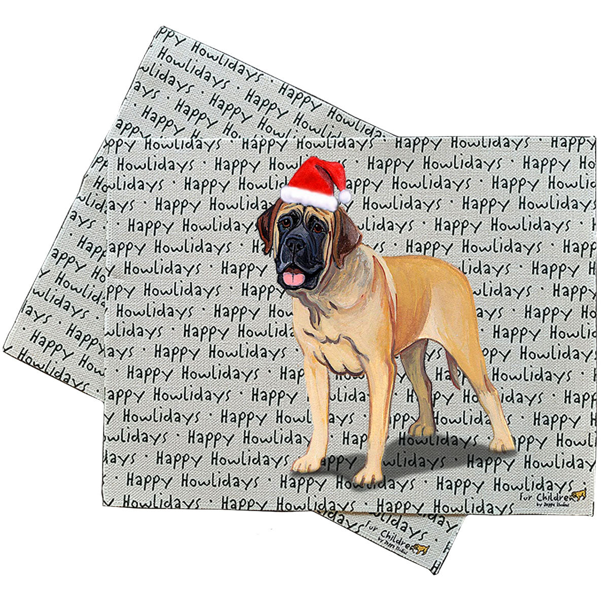 Mastiff Howliday Placemats
