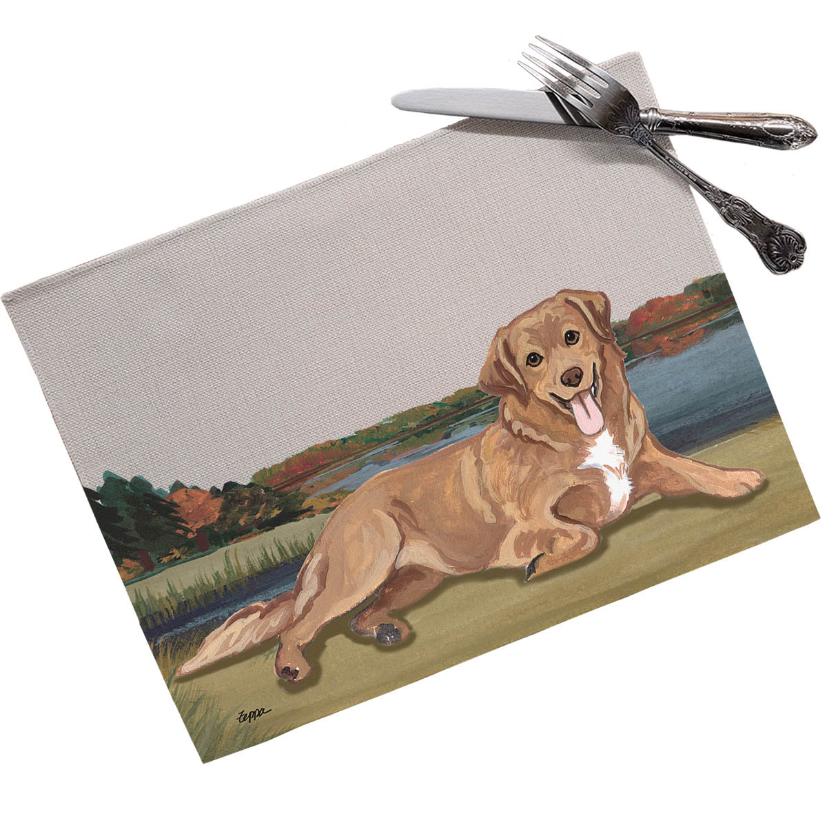 Nova Scotia Duck Tolling Retriever Scenic Placemats