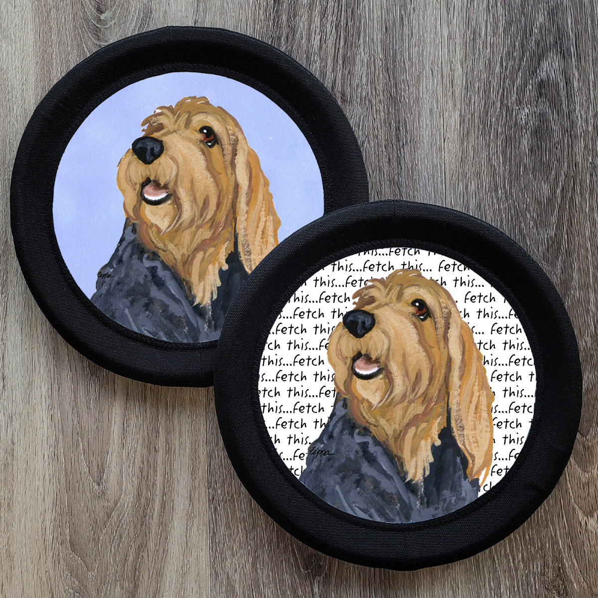 Otterhound FotoFrisby Flying Disk Dog Toy