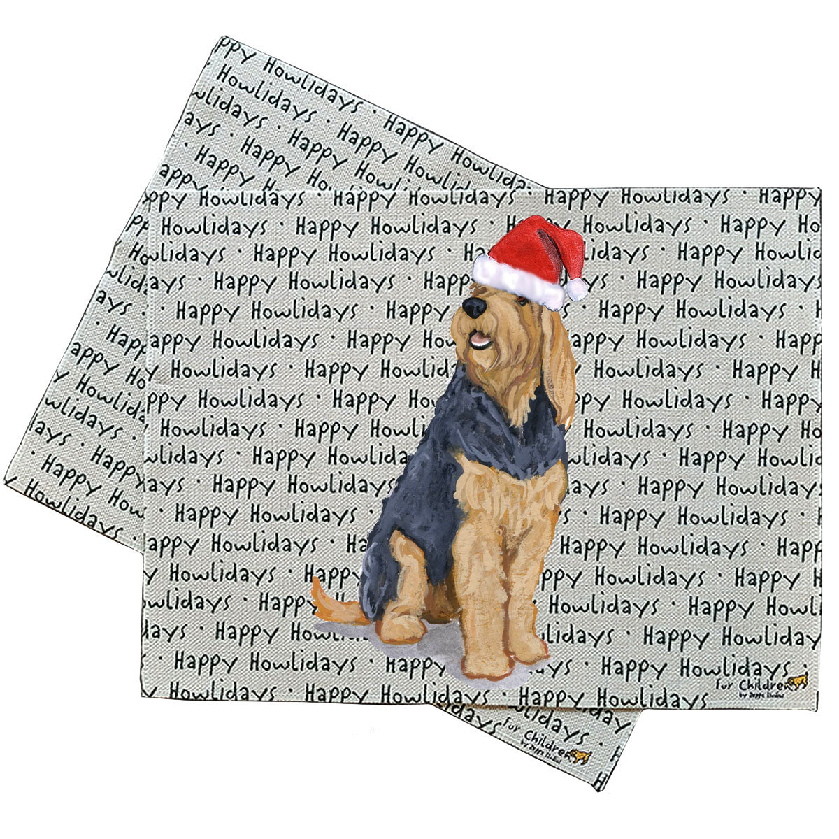 Otterhound Howliday Placemats