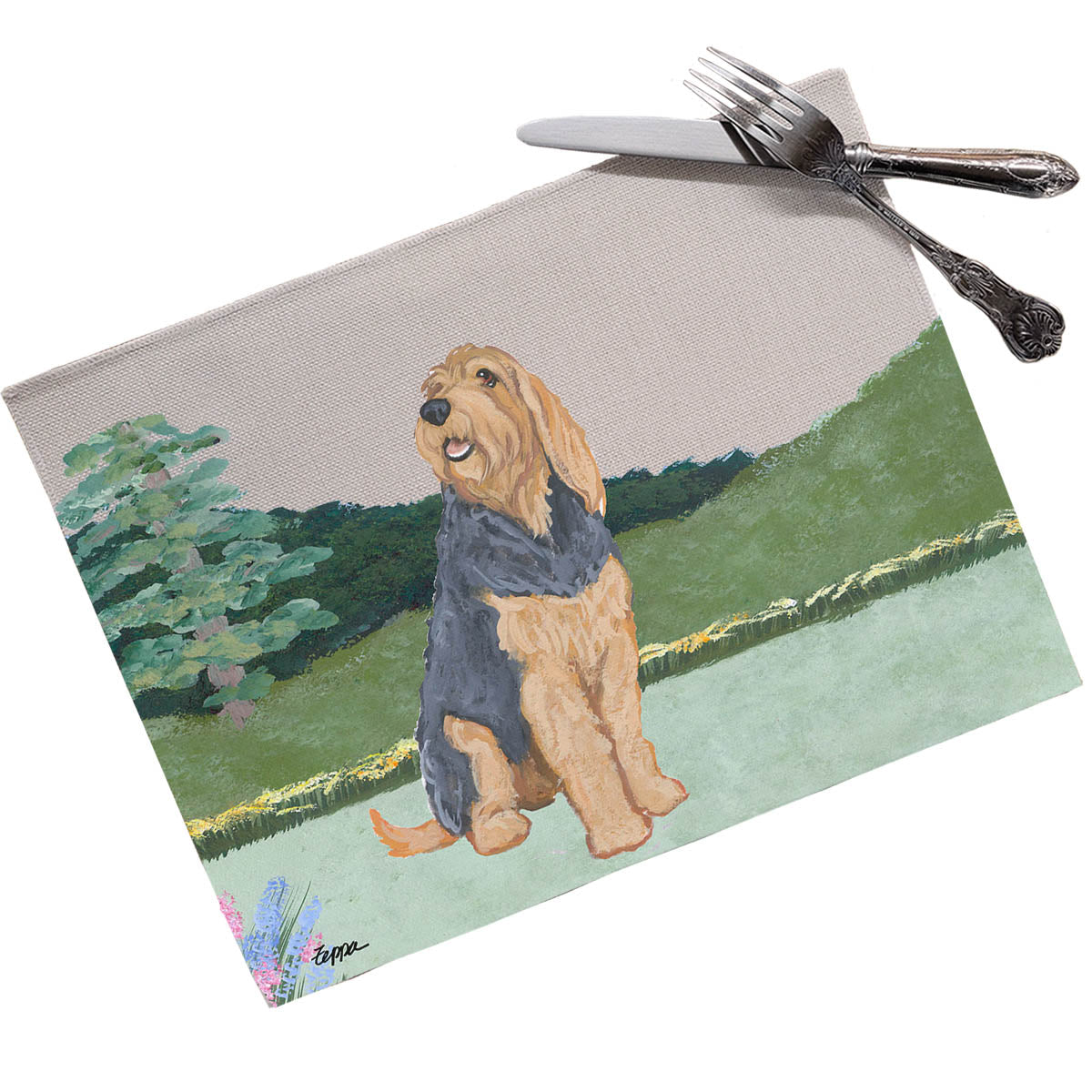 Otterhound Scenic Placemats