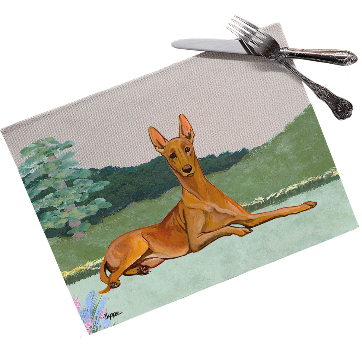 Pharaoh Hound Scenic Placemats