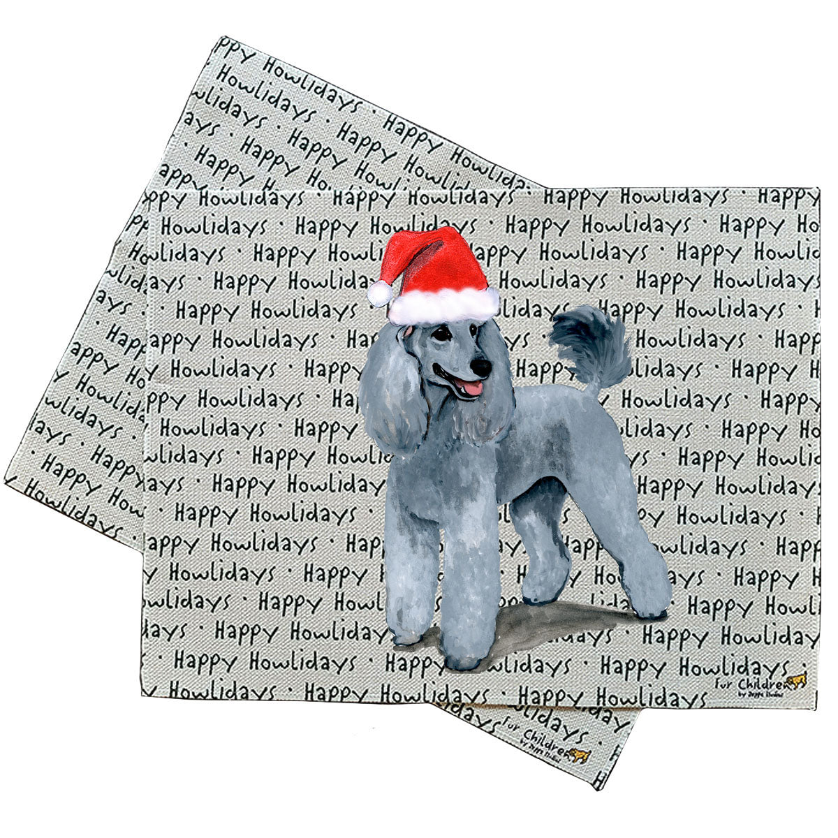 Poodle Howliday Placemats