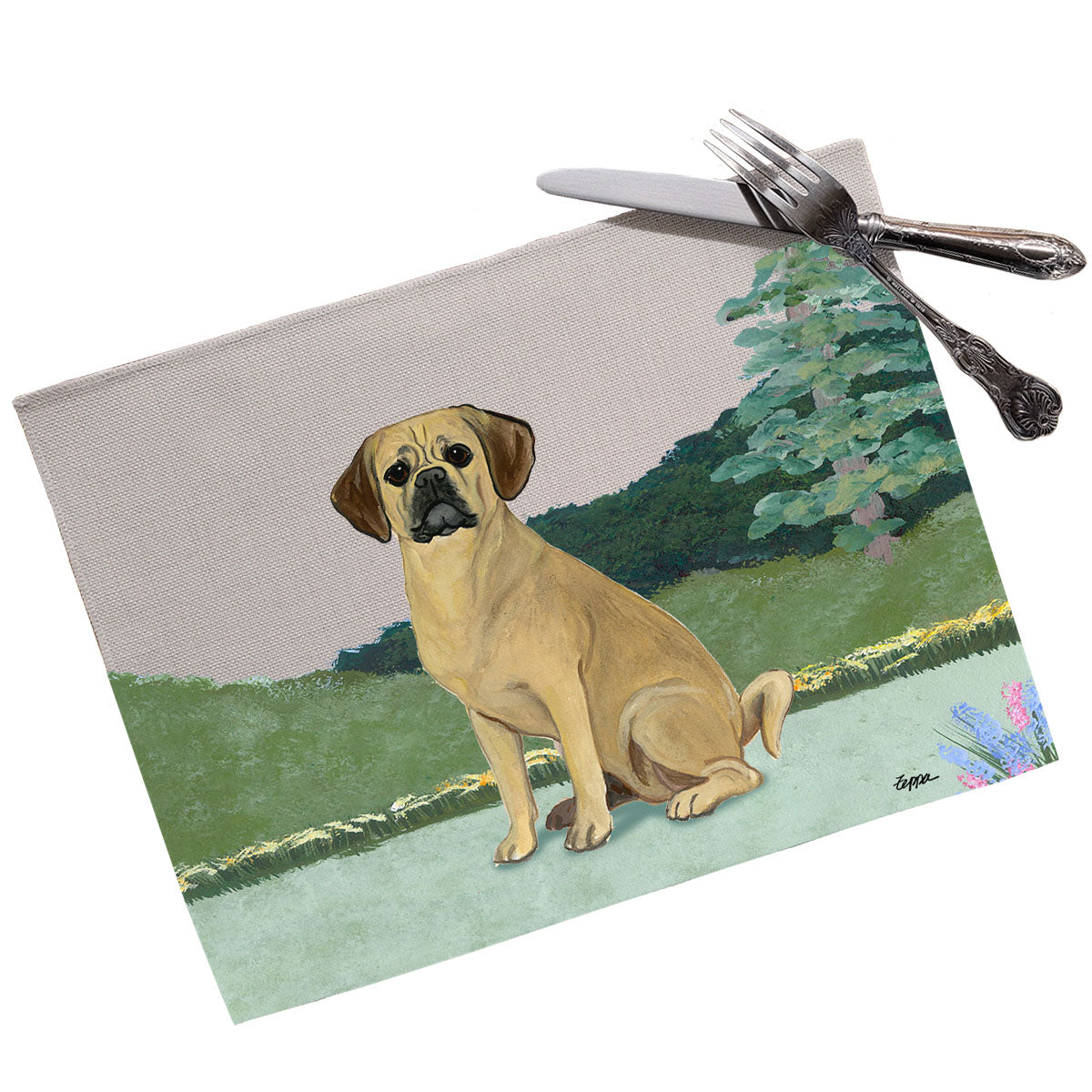 Puggle Scenic Placemats
