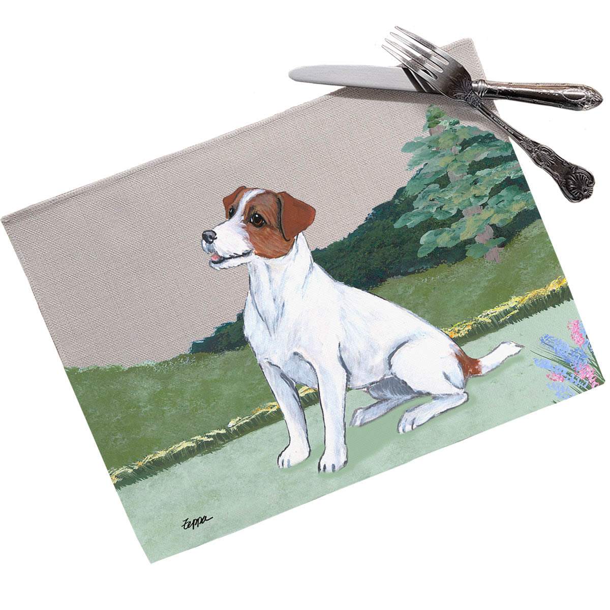 Jack Russell Terrier Scenic Placemats