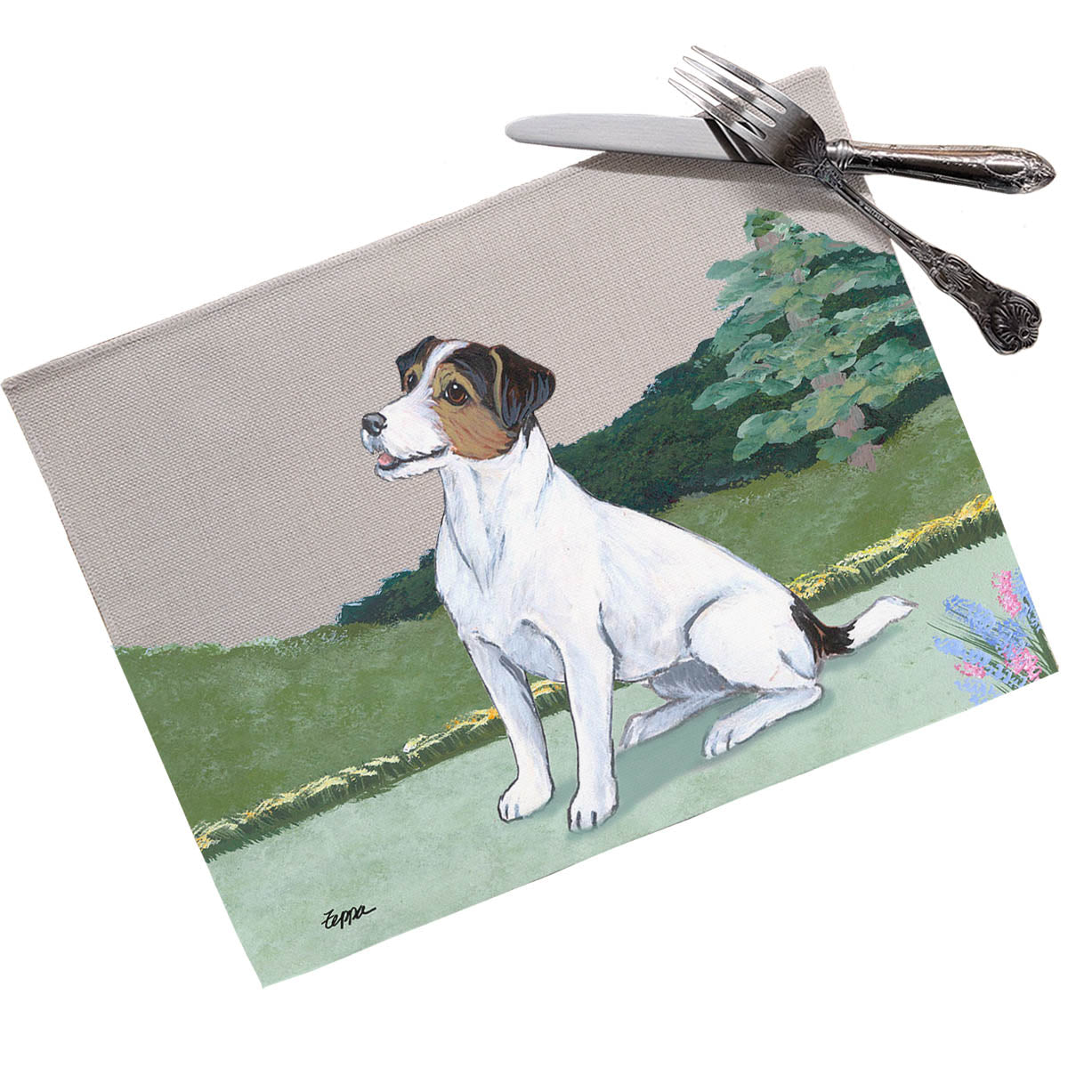 Jack Russell Terrier Scenic Placemats