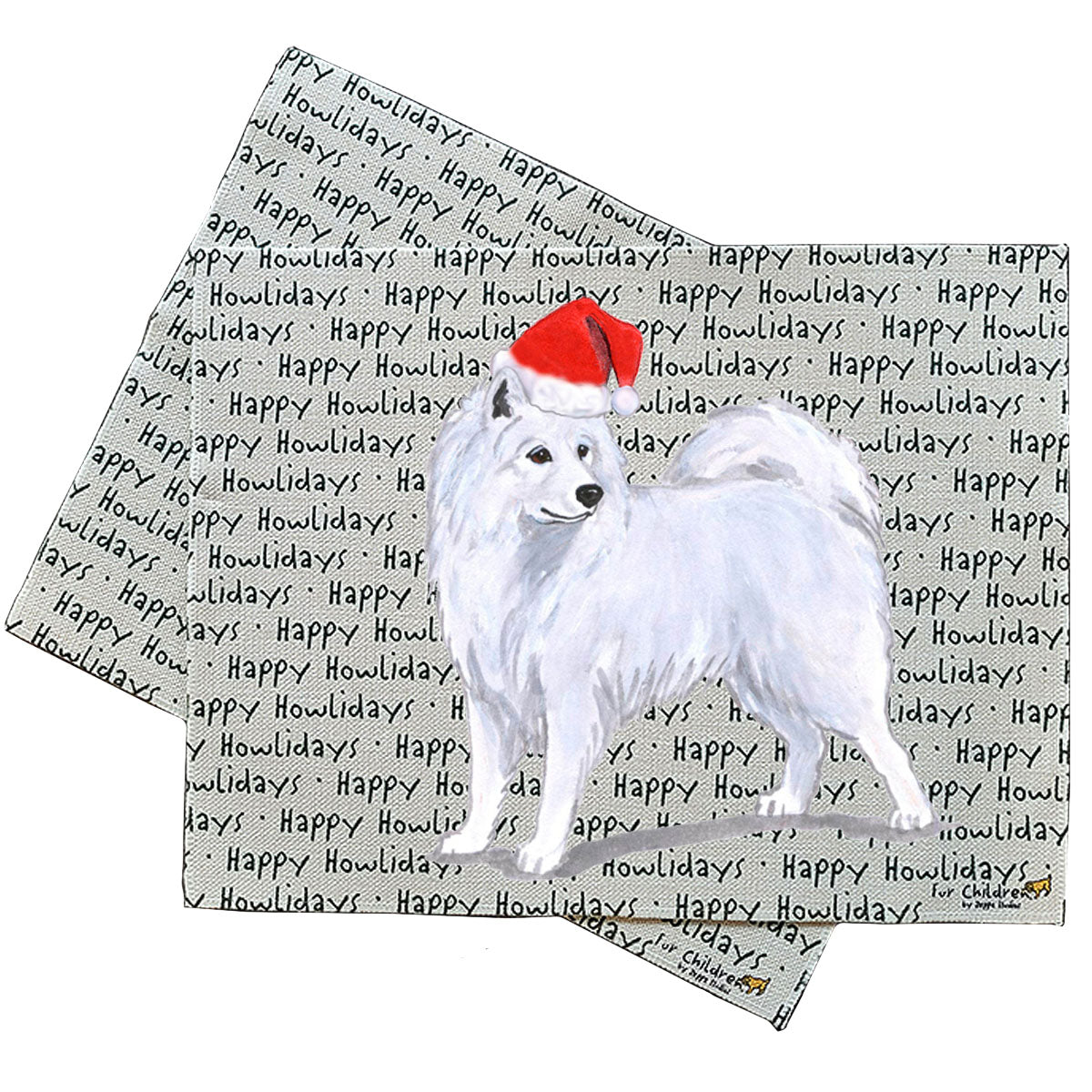 Samoyed Howliday Placemats