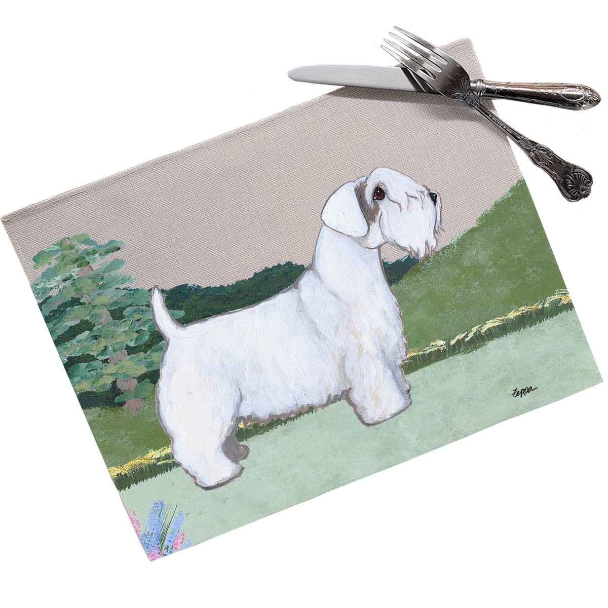 Sealyham Terrier Scenic Placemats