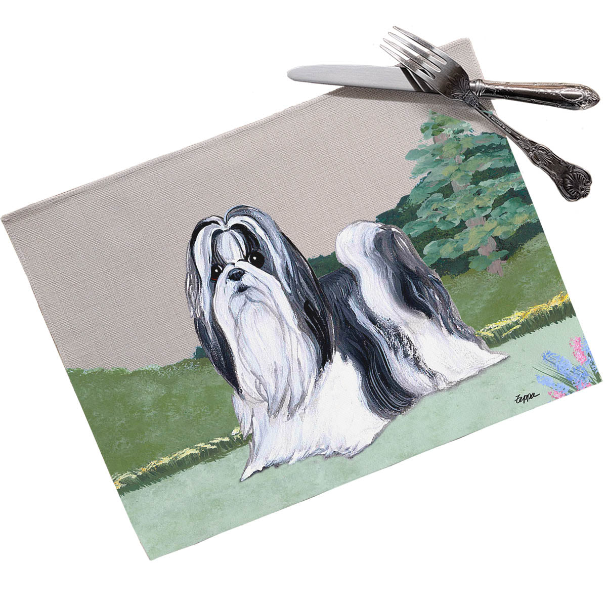 Shih Tzu Scenic Placemats