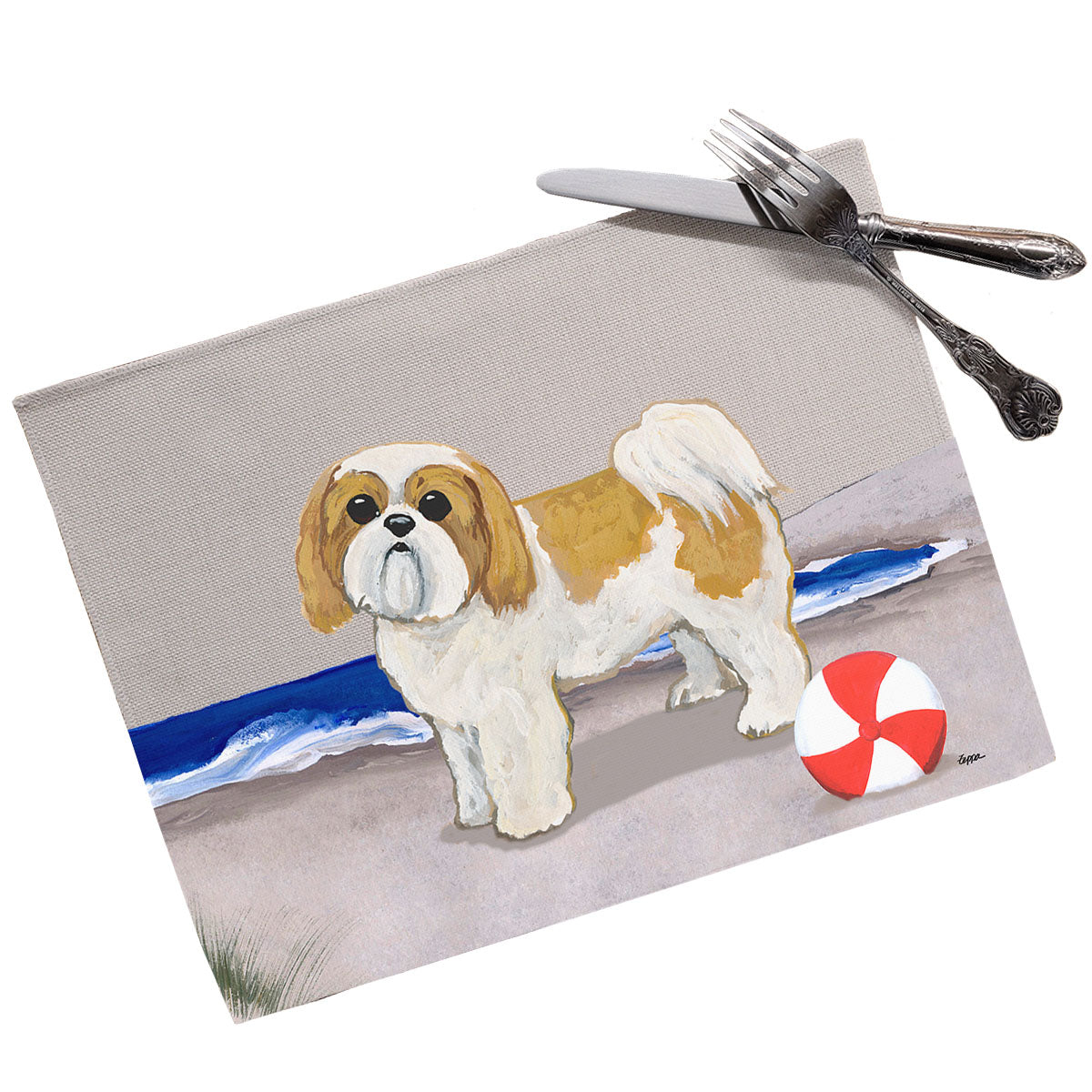 Shih Tzu Scenic Placemats