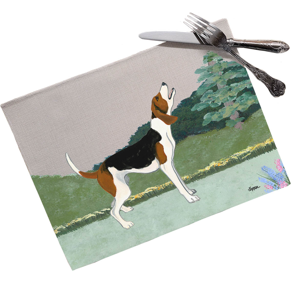 Treeing Walker Coonhound Scenic Placemats