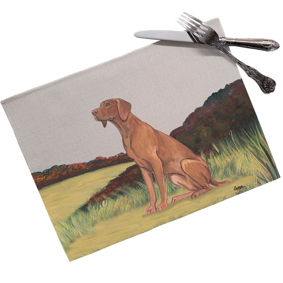 Vizsla Scenic Placemats