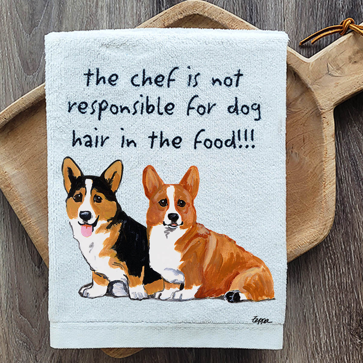 Pembroke Welsh Corgi Kitchen Towel