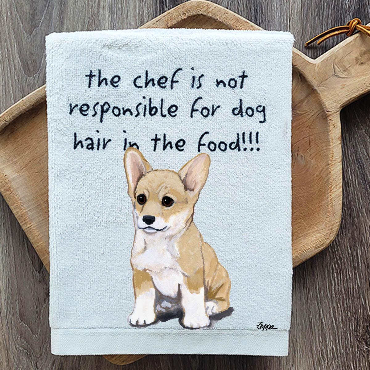 Pembroke Welsh Corgi Kitchen Towel