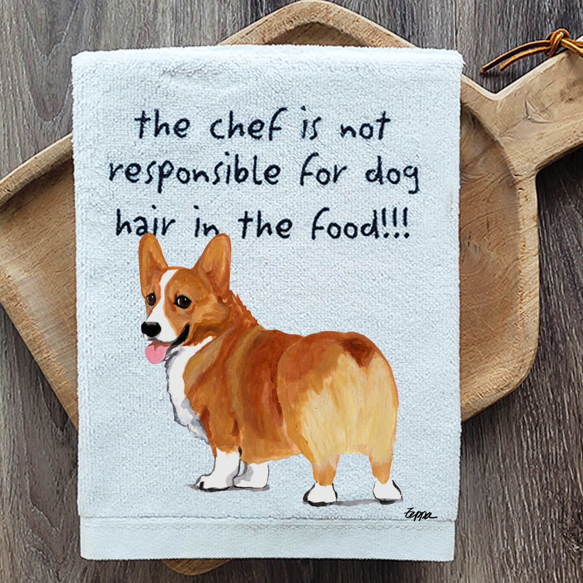 Pembroke Welsh Corgi Kitchen Towel