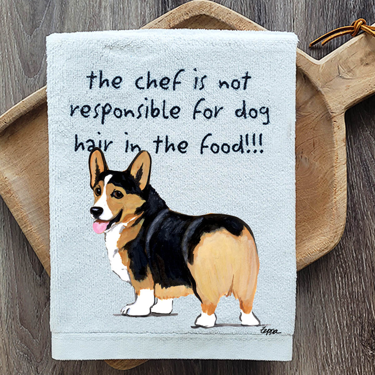 Pembroke Welsh Corgi Kitchen Towel