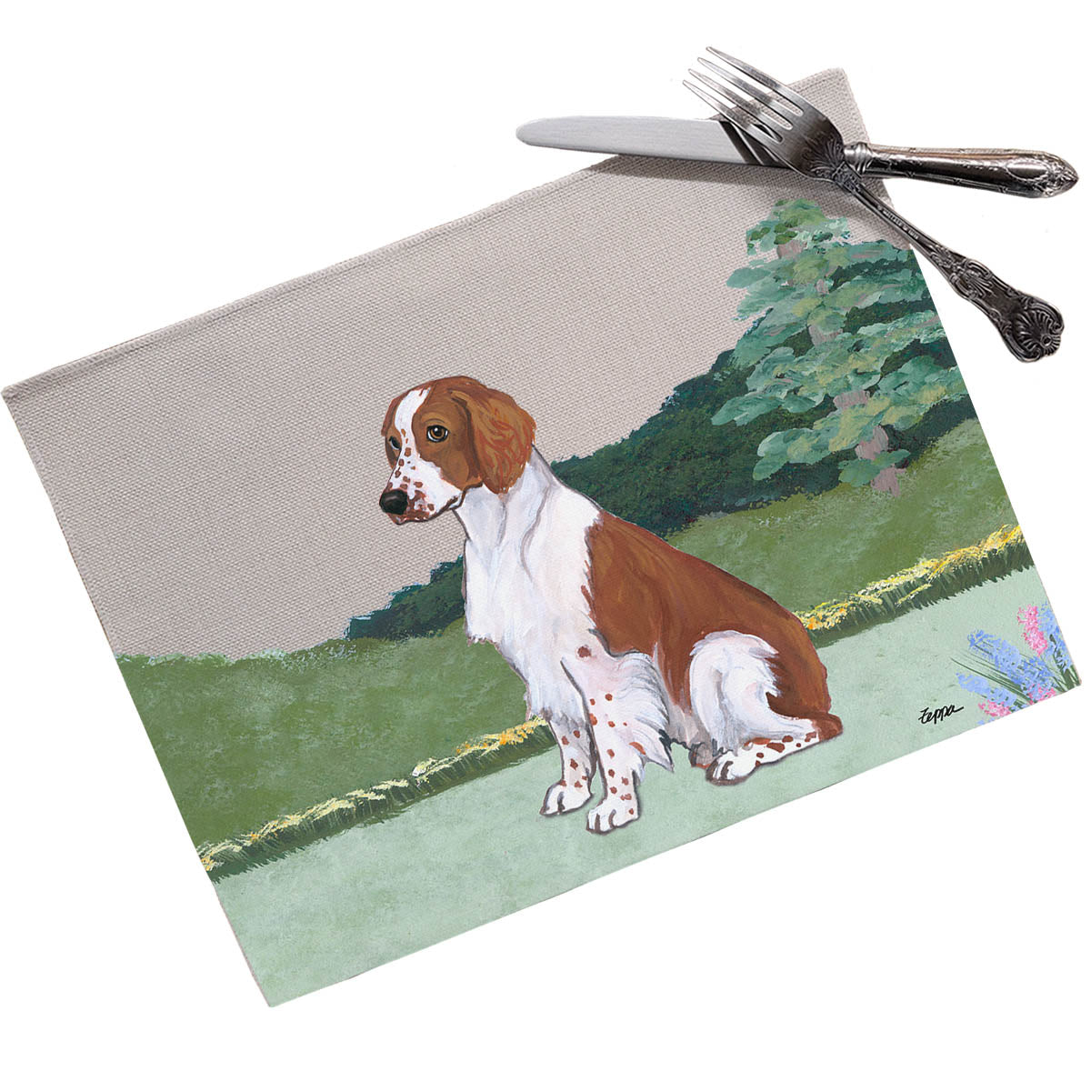 Welsh Springer Spaniel Scenic Placemats