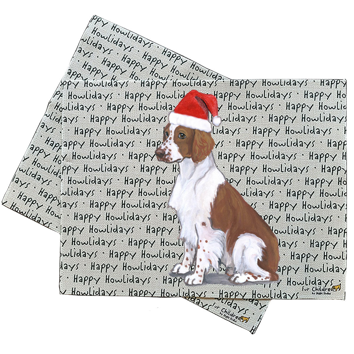 Welsh Springer Spaniel Howliday Placemats