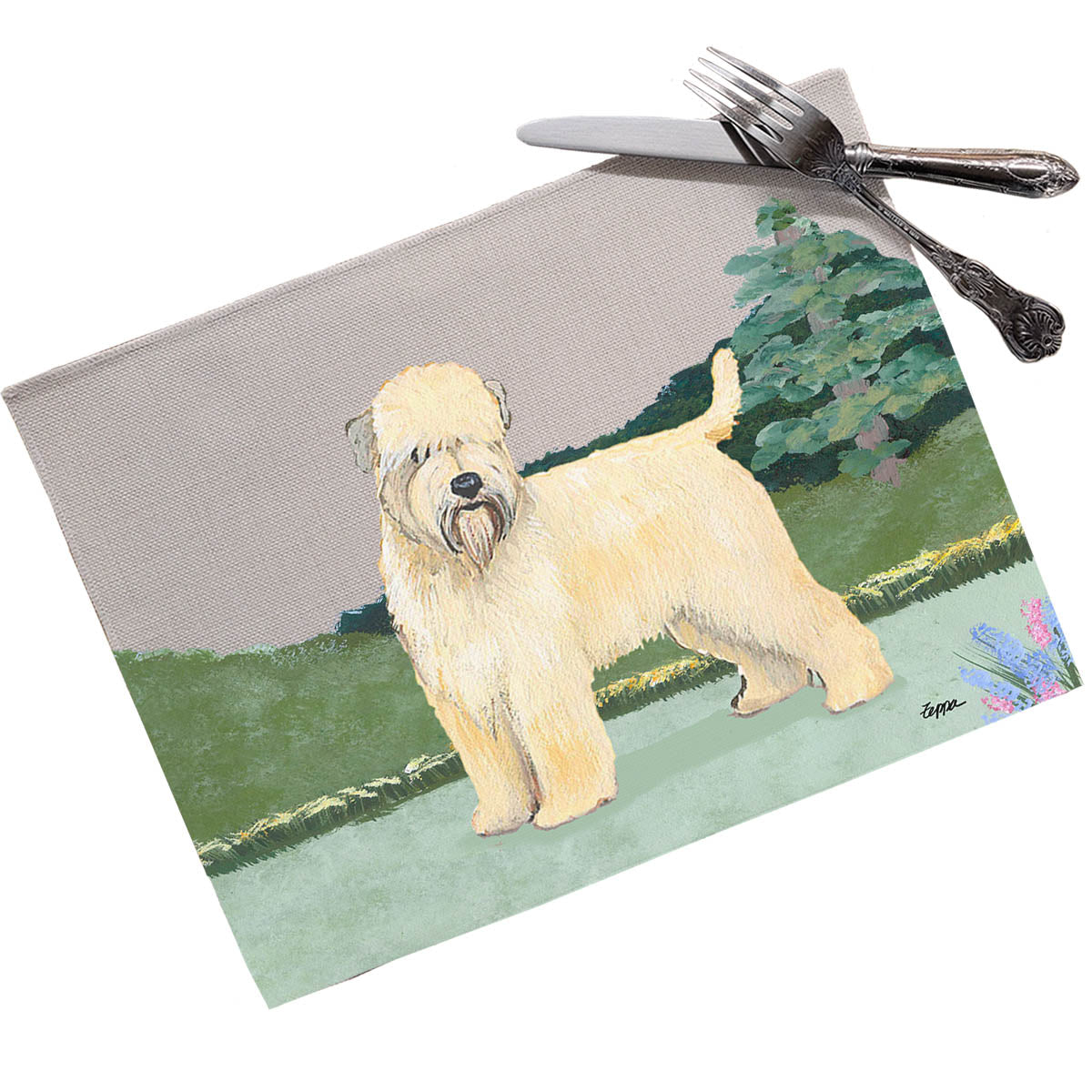 Wheaten Terrier Scenic Placemats