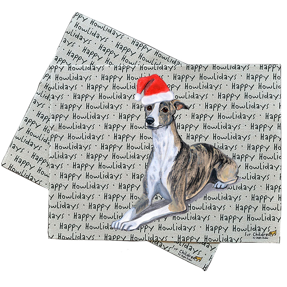 Whippet Howliday Placemats
