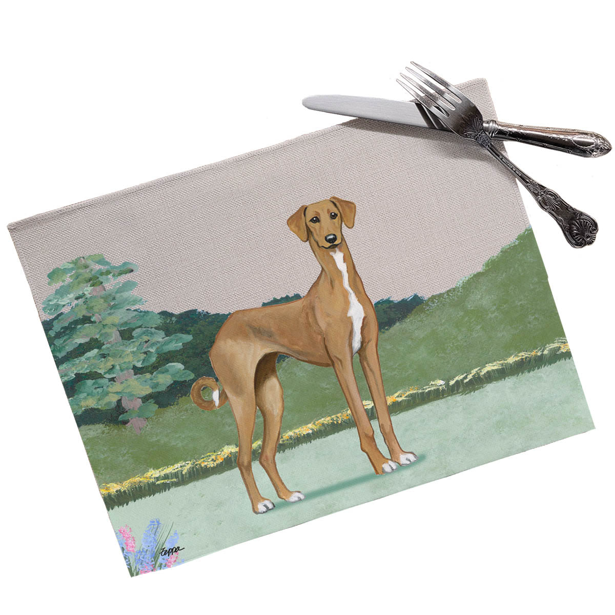 Azawakh Scenic Placemats