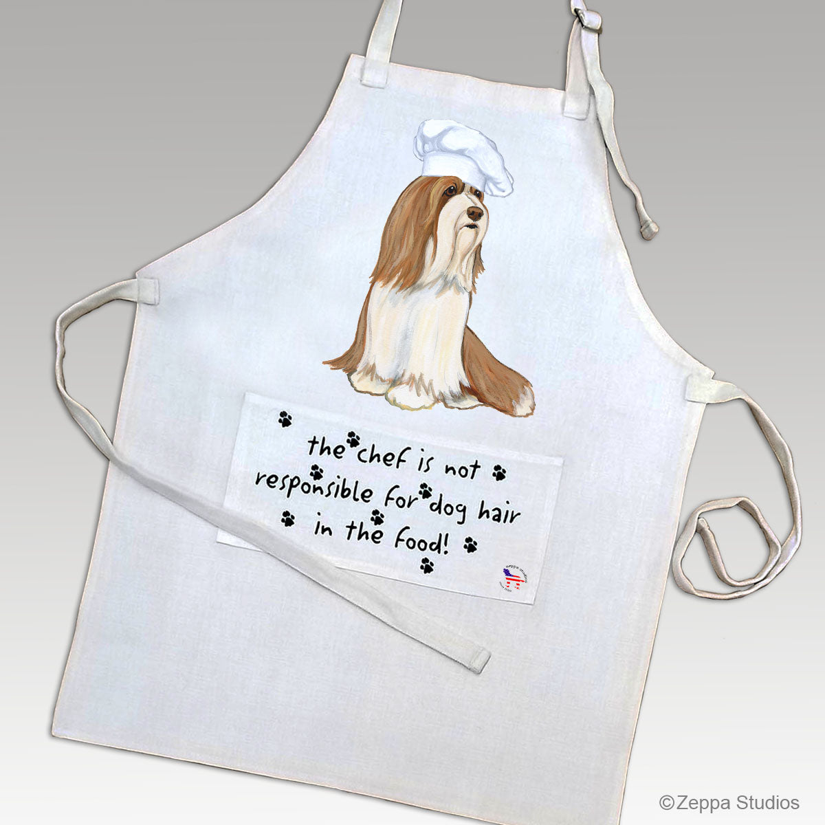 Bearded Collie Apron