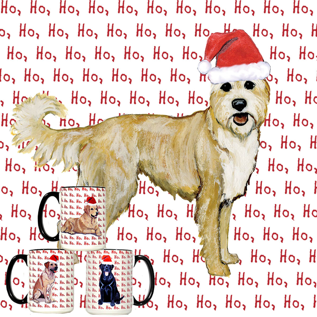 Berger Picard Ho Ho Ho Mugs