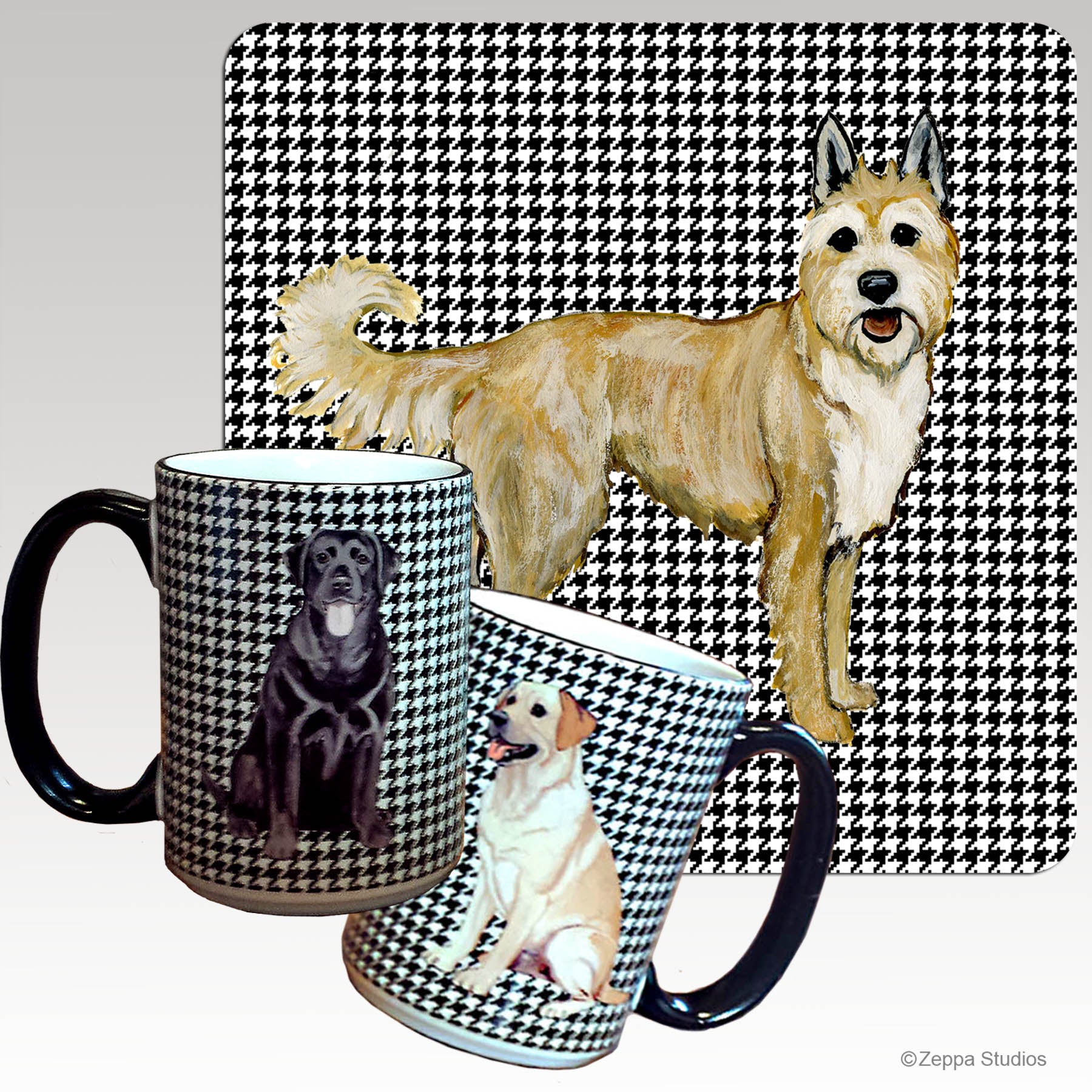 Berger Picard Houndstooth Mug