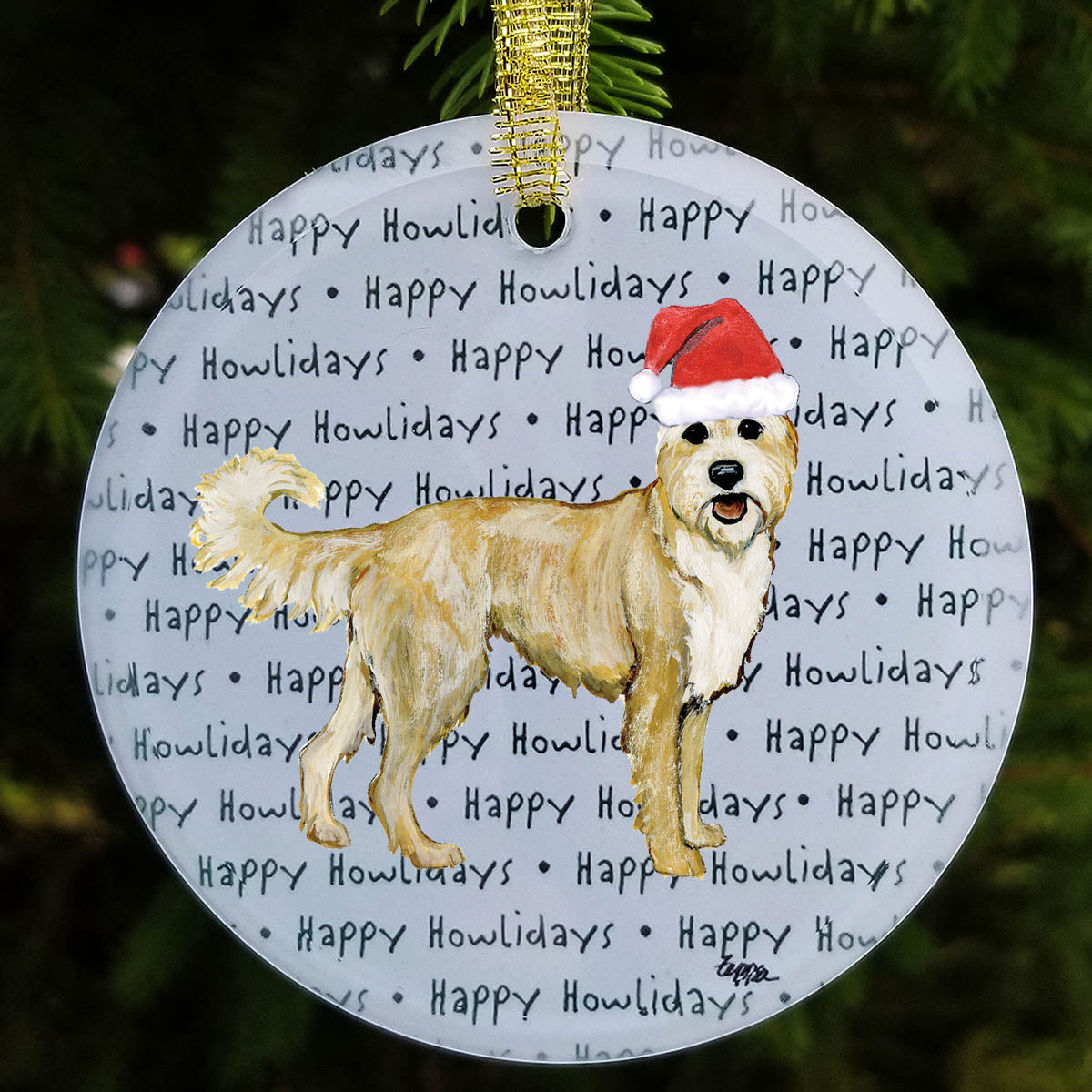 Berger Picard Howliday Ornament