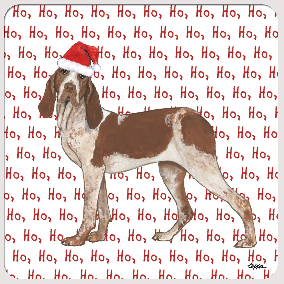 Bracco Italiano HoHoHo Coasters