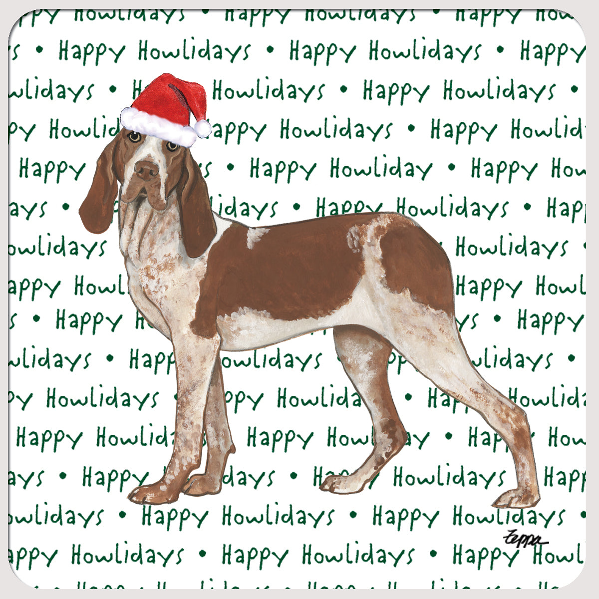 Bracco Italiano Howliday Coasters