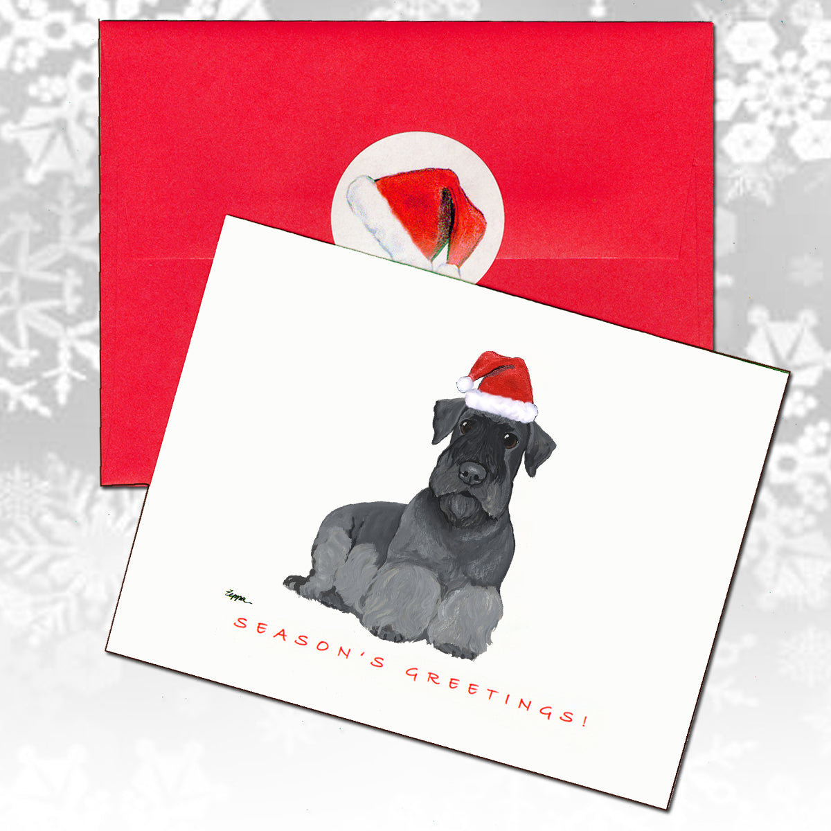 Cesky Terrier Christmas Cards