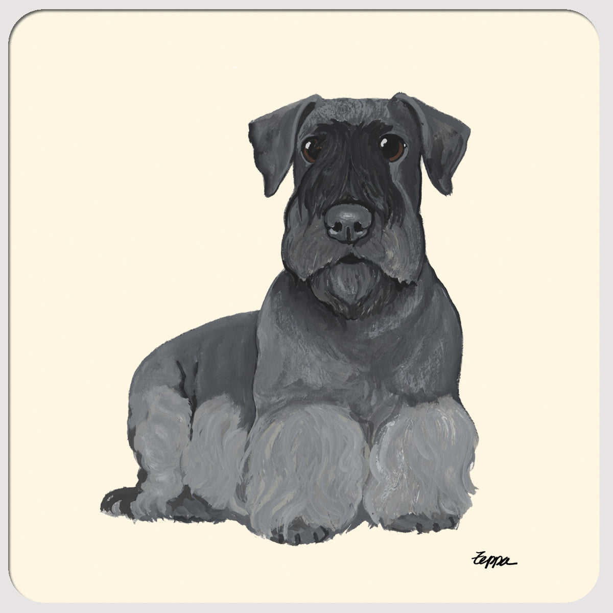 Cesky Terrier Beverage Coasters