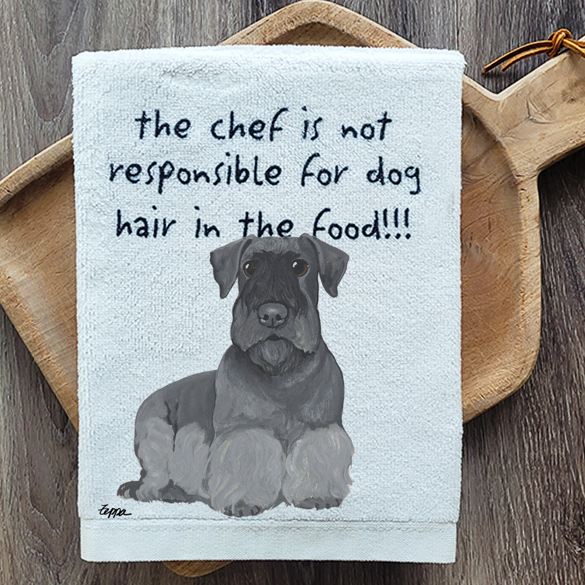 Cesky Terrier Kitchen Towel