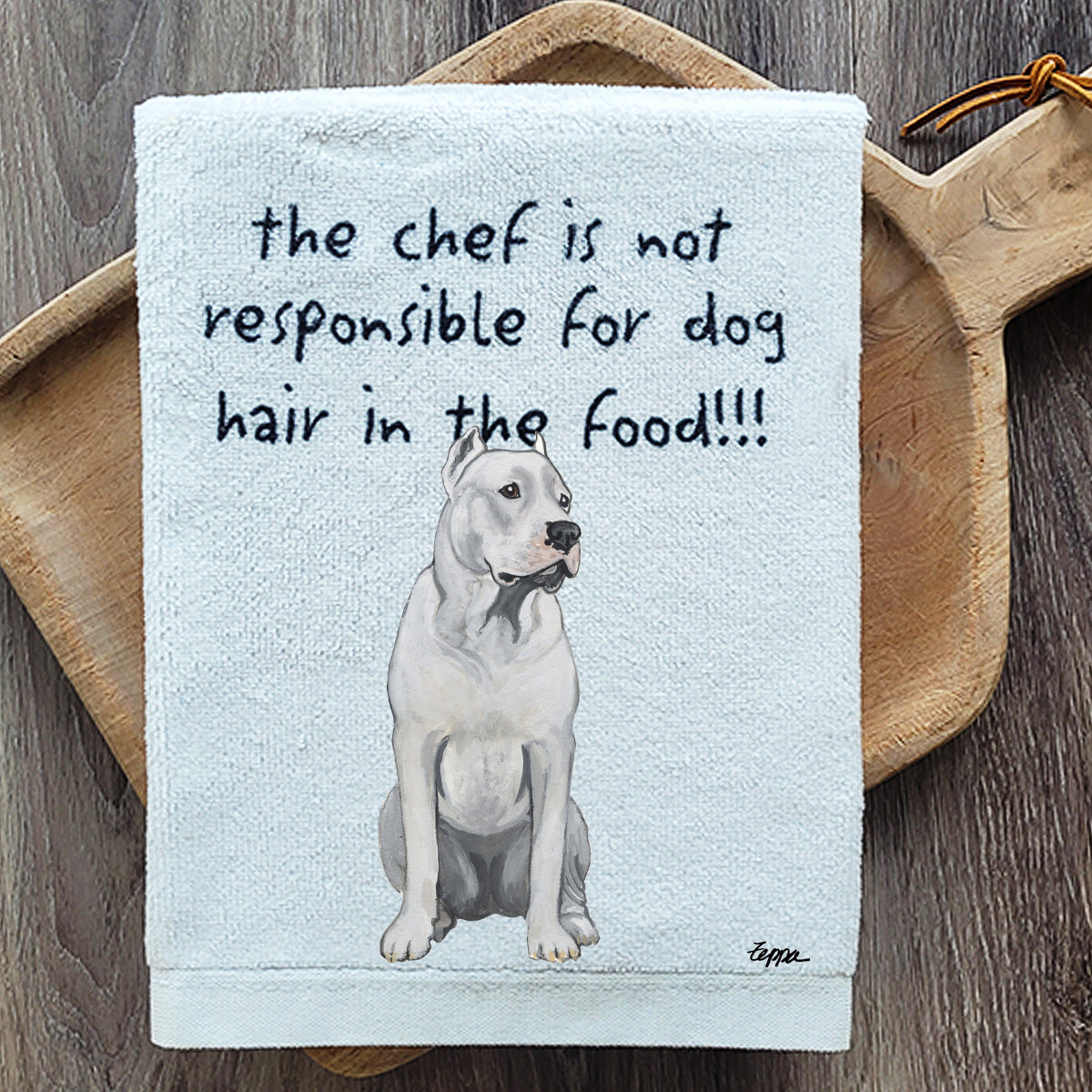 Dogo Argentino Kitchen Towel