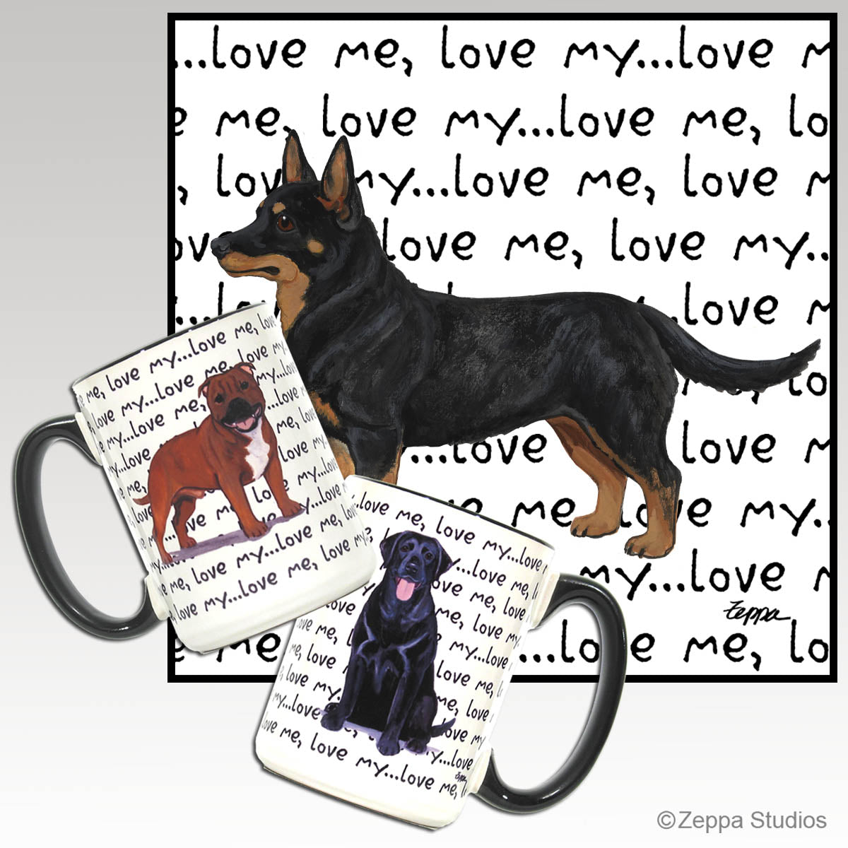 Lancashire Heeler Love Me Mug