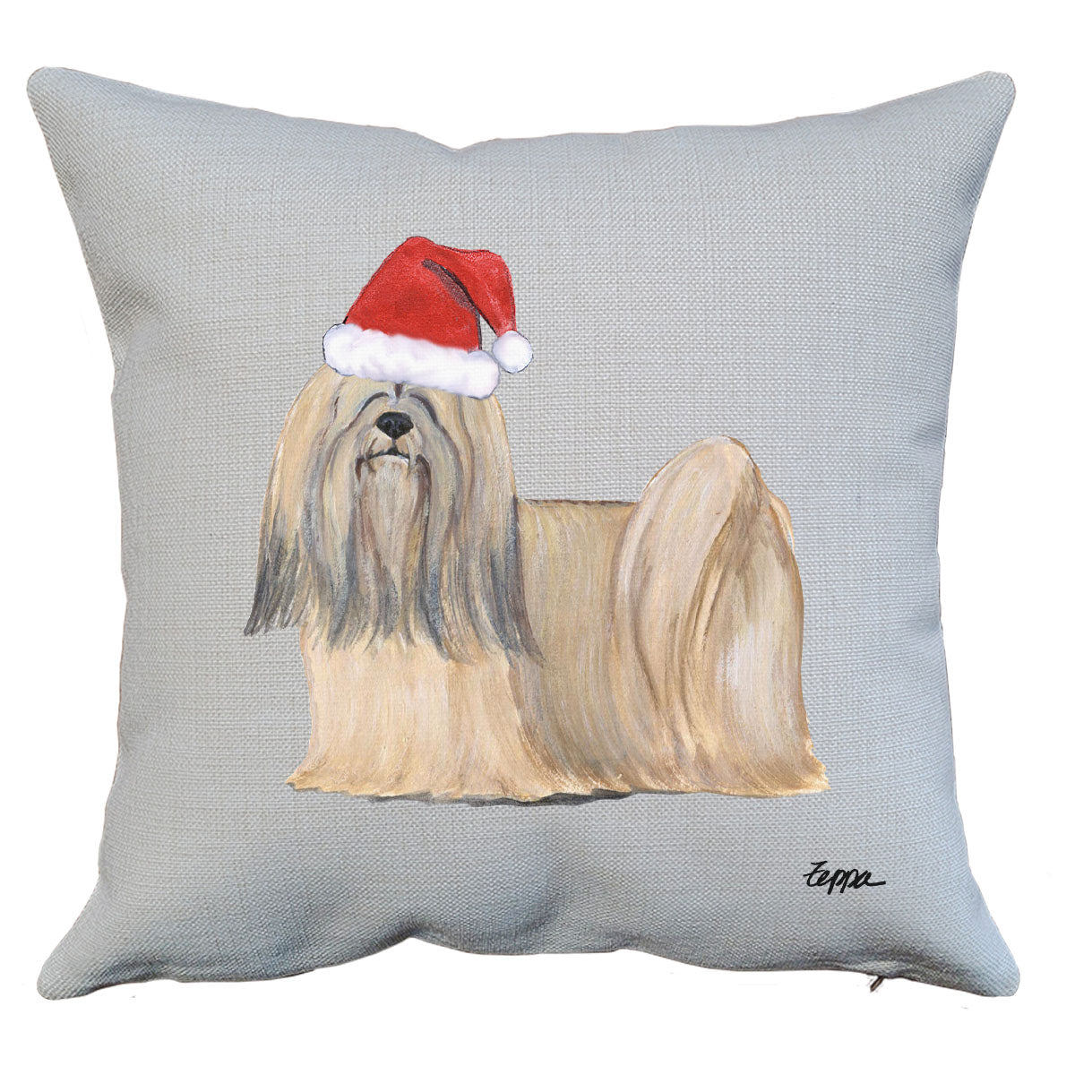 Lhasa Apso Throw Pillow
