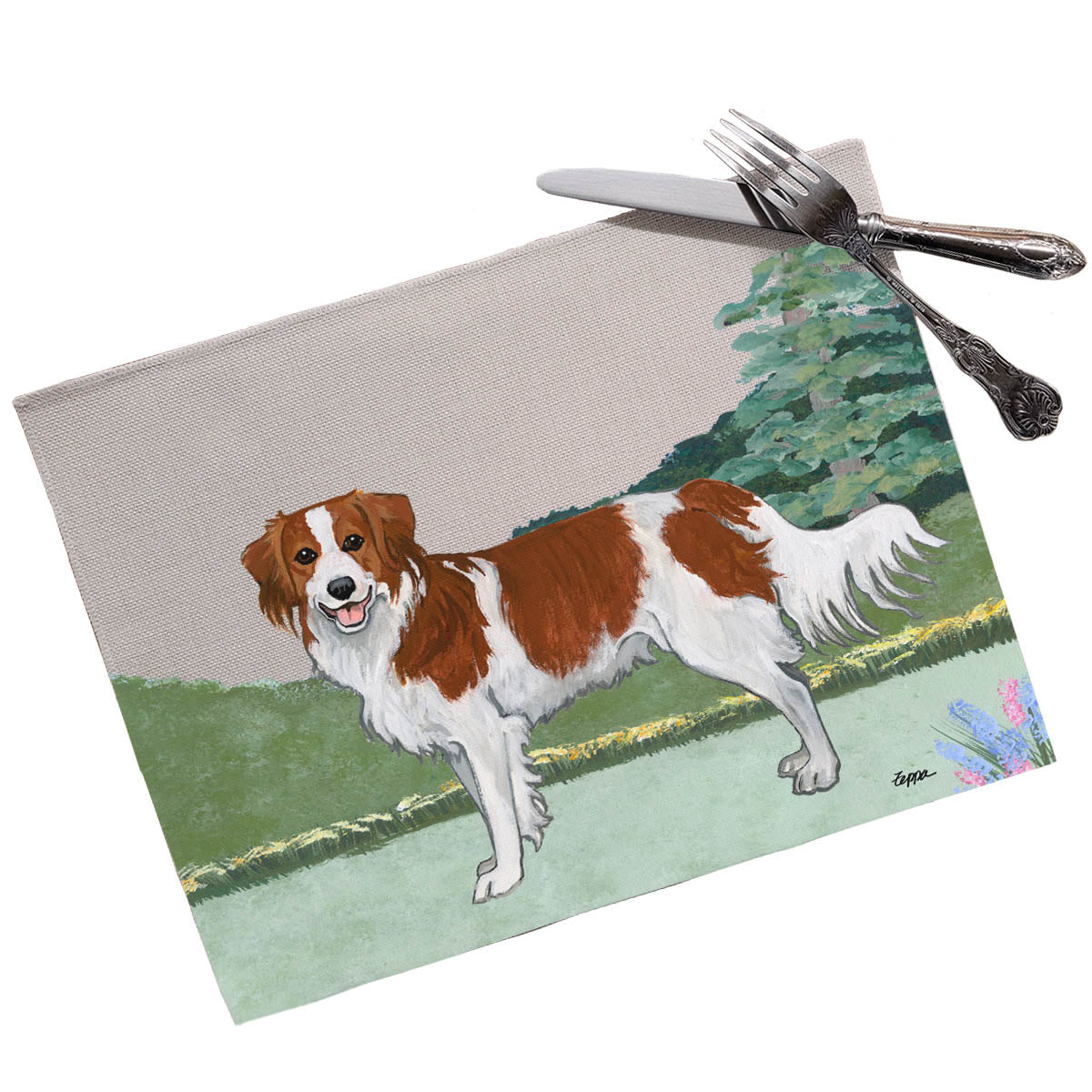 Nederlandse Kooikerhondje Scenic Placemats