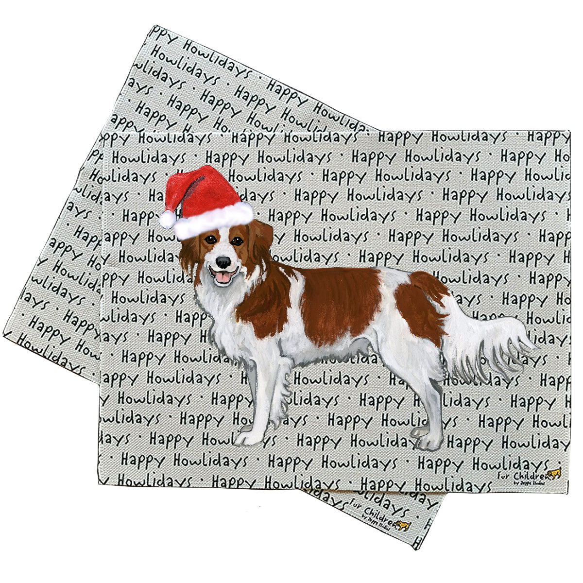 Nederlandse Kooikerhondje Howliday Placemats