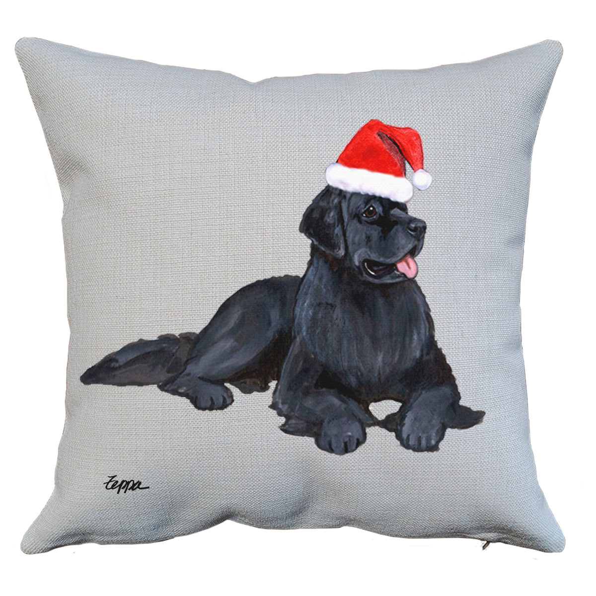 Newfoundland Santa Pillow