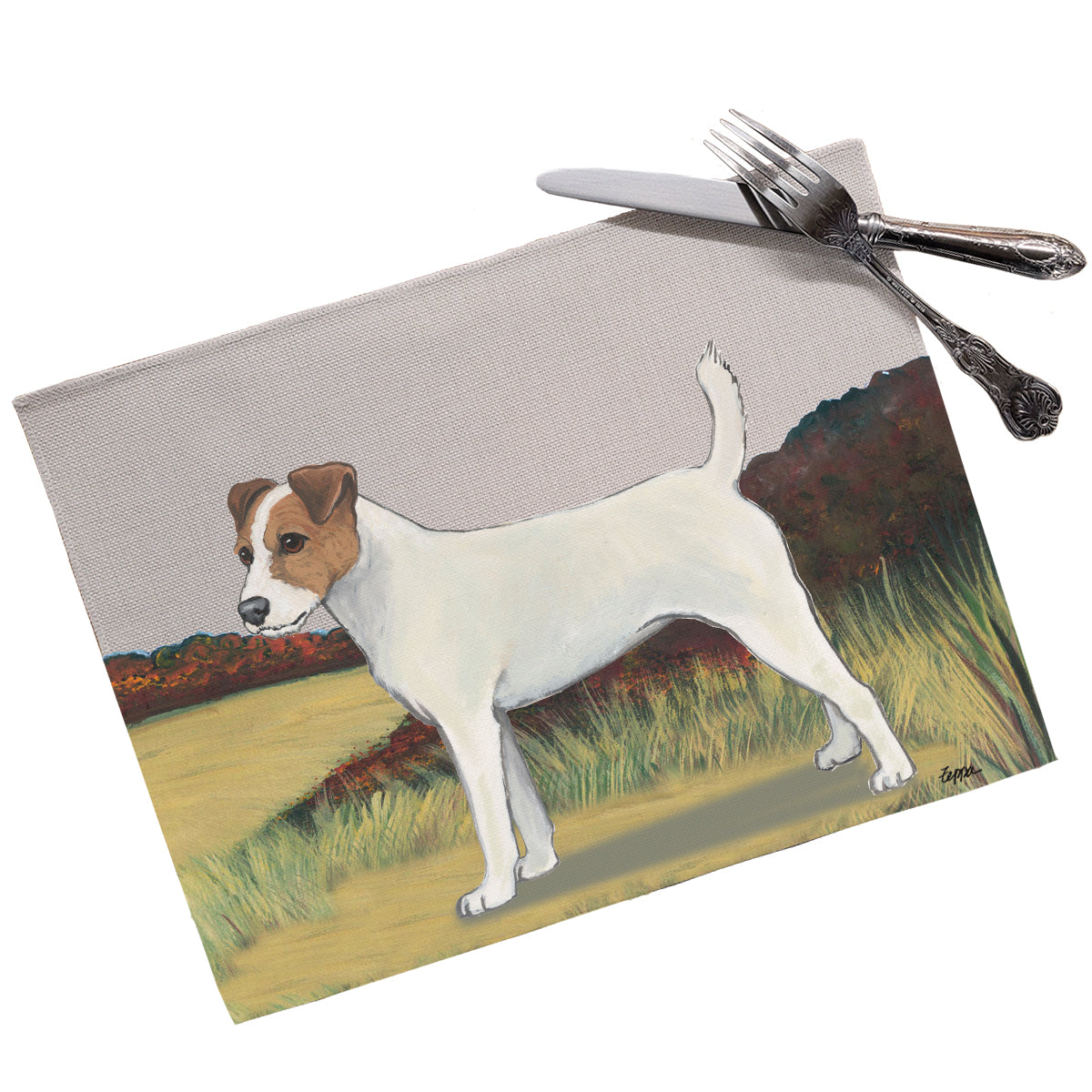 Parson Russell Terrier Scenic Placemats