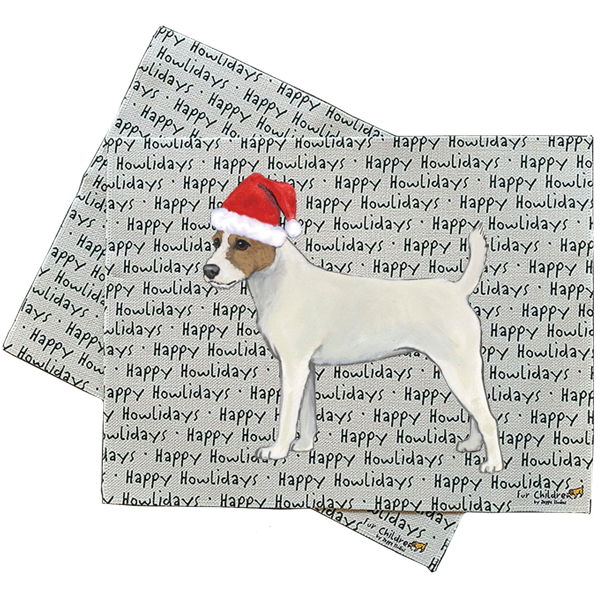 Parson Russell Terrier Howliday Placemats