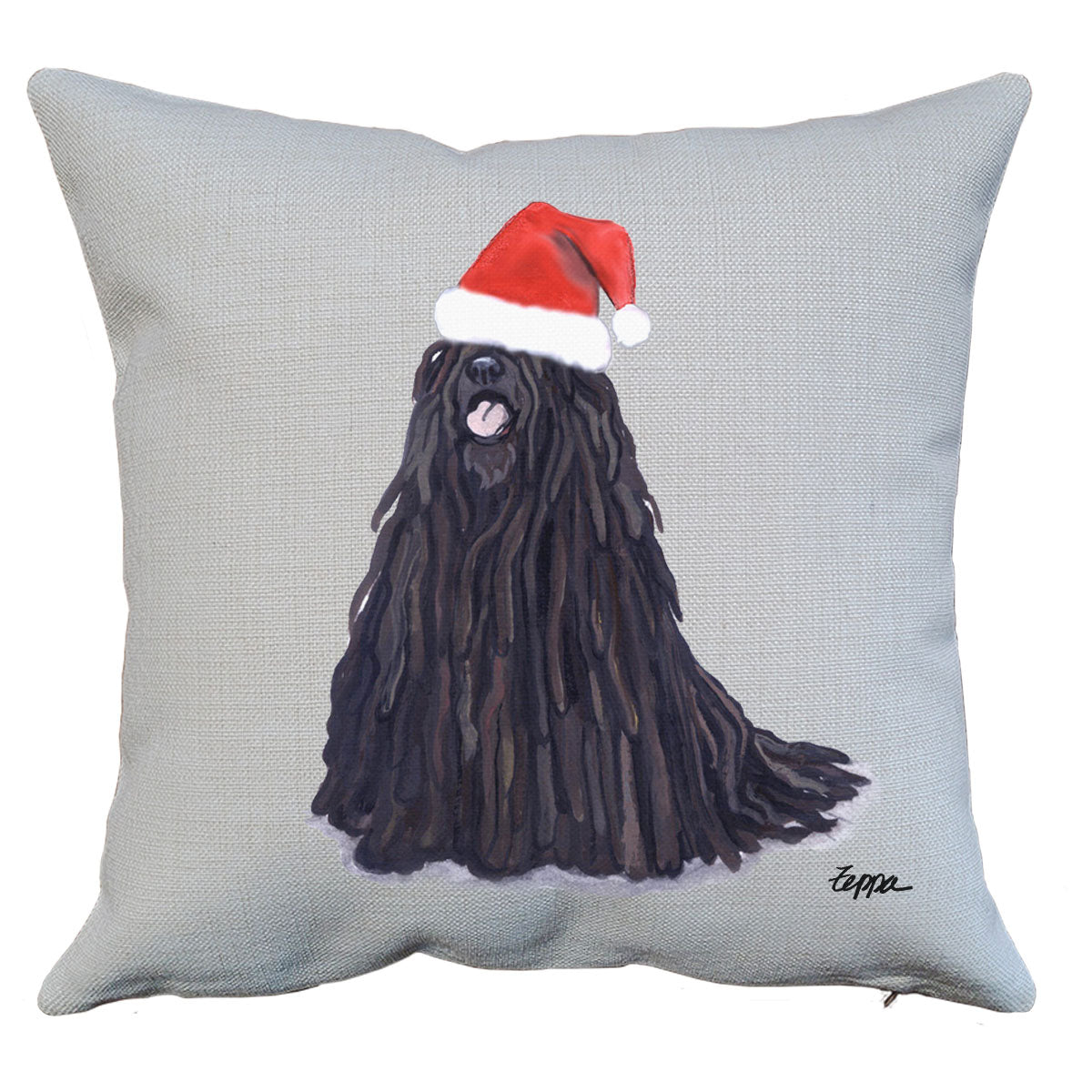 Puli Santa Pillow